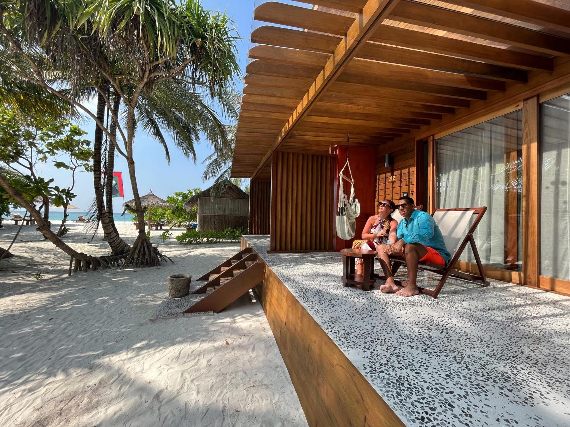 The Barefoot Eco Hotel Hanimaadhoo Island Екстер'єр фото
